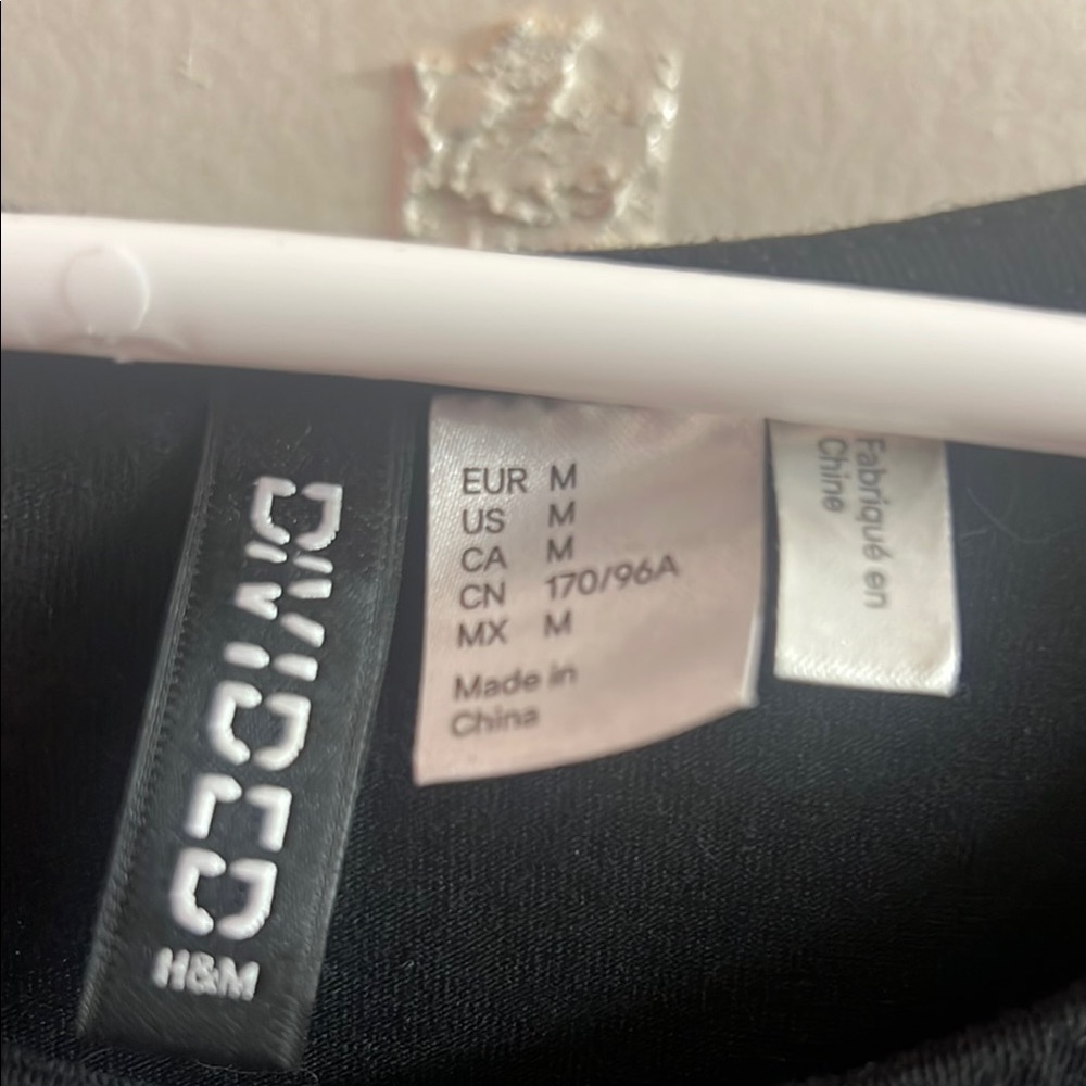 H&M Black Mini Dress with Cat Print - Picture 3 of 6